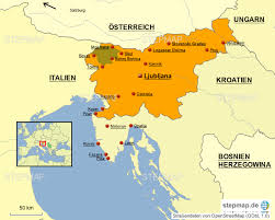 Slowenien 2 Von Ruhfortenbacher Landkarte Fur Deutschland