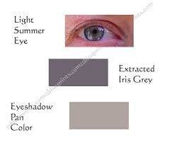 Colorwise.me will use these features as the basis for a palette perfectly suited to you! How Summers Intensify Eye Colour 12 Blueprints