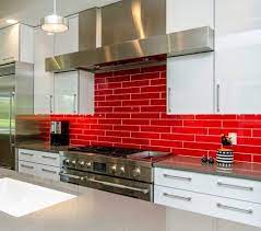 Get inspired with these tile backsplash ideas, covering the most popular shapes, patterns, and colors. Choosing A Colorful Mosaic Tile Backsplash For Your Kitchen Trendy Kitchen Backsplash Red Kitchen Trendy Kitchen Tile