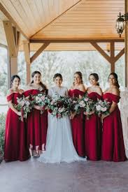 Tiefrote Brautjungfernkleider Brautjungfernkleider Fallen Herbst Brautjun Red Bridesmaid Dresses Fall Deep Red Bridesmaid Dresses Winter Bridesmaid Dresses
