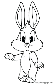 Download this adorable dog printable to delight your child. Cute Bunny Rabbit Coloring Pages Printable
