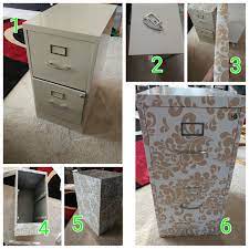Diy File Cabinet Cover Using Decorated Contact Paper Tools Screw Driver Adhesive Contact Paper Scissors Penc Paper Box Diy Diy File Cabinet Diy Classroom