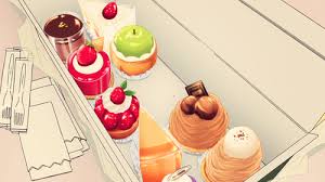 We love our pretend ovens, cooking games, cooking tv shows. Anime Pastel Cute Food Art Shirobako Pastel Food Anime Cake Anime Food Illustration And Manga Artwork
