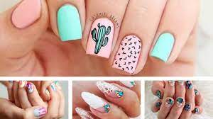 The fastest and easiest way to have fanciful nails is to glue fake ones to your own. 60 Catchy Summer Nail Designs For Fun Loving Women Belletag