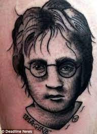 Harry Potter Tattoos Google Search Bad Portrait Tattoos Face Tattoo Design Portrait Tattoo