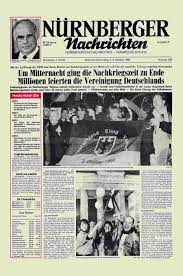 This site provides total 2 english word for titelseite. Zeitungsshop Nordbayern De Titelseite Wiedervereinigung