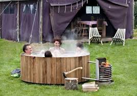 Vier Freunde Badetonne Whirlpool Holz Ofen Handgefertigt Badetonne Gartenbadewanne Jacuzzi Garten