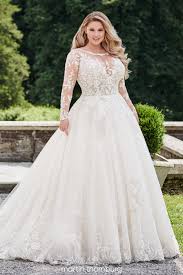 White wise strap plunging neckline wedding dress of lace. Martin Thornburg 120233w Opal Dress Madamebridal Com