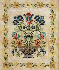 There are 6 patterns in this collection. Blooming Bouquets 2 Cheerful Cross Stitch Pattern By Jeannette Douglas