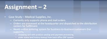 Since 1996, over 500,000 satisfied patients have received disease state education and medical supplies from our highly trained customer service specialists. Solved Assignment 2 Case Study Medical Supplies Inc Chegg Com
