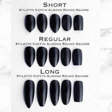 Oval Short Black Almond Shaped Nails 55 Ideas For Nails Oval Burgundy Matte Black Acrylic Nails Coffin Short Stiletto Nails Short Short Acrylic Nails