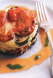 Eggplant Zucchini Red Pepper And Parmesan Torte Recipe Stuffed Peppers Recipes Food