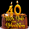 Geburtstag und bekam tolle böses geldgeschenk für den mann zum geburtstag.18, 30, 40, 70 diamant. Alles Gute Zum 40 Geburtstag Gif Herunterladen Auf Funimada Com