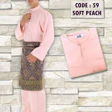 Nak tempah baju melayu, tapi tiada masa nak datang ke butik? Paling Baru Baju Melayu Lelaki Warna Peach Lamaz Morradean