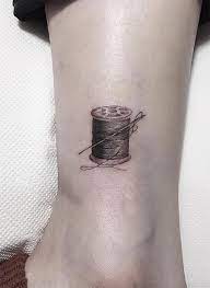 Even though rs stands for round shader, it doesn't mean that rs needles are used for. Ankle Tattoos Ideas For Women Needle Thread Ankle Tattoo Fashionisers C