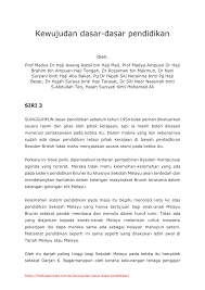 Cara sunan giri yang menggunakan jalur agama, ekonomi, politik, kultural, dan pendidikan menjadikan perjuangan dan pemerintahannya semakin. Pdf Kewujudan Dasar Dasar Pendidikan Siri 3