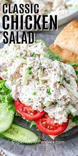 How To Make Classic Chicken Salad Home Made Easy Chicken Salad Recipe Easy Chicken Salad Recipes Chicken Dinner Recipes