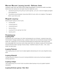 Cuaca digunakan untuk memprediksi penerbangan mereka. Macem Macem Layang