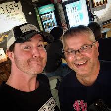 Years ago, at a Brewery not that far away... Mark Keller, Founder &  Operator of #brueholbrewing & our Taproom Manager Louren, first met; Louren  was taken under Mark's wing to learn small-scale,