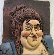 Woodcarving paint colors for "The Woodcarver" figure