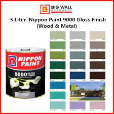 Harga cat nippon paint yang bervariasi membuatnya banyak diburu oleh kontraktor maupun pemilik rumah untuk membuat dinding menjadi lebih menarik. Nippon Paint Gloss Finish 5l P2 Available In All Colours Cat Minyak Shopee Malaysia
