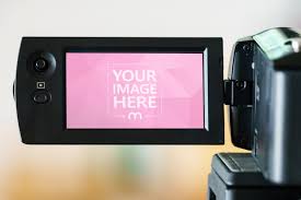 Find & download free graphic resources for video mockup. Closeup Video Camera Display Screen Mockup Generator Mediamodifier