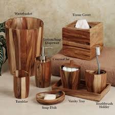 See more ideas about wooden bathroom, wooden bathroom accessories, bathroom accessories. Acacia Handcrafted Wood Bath Accessories Wooden Bathroom Wooden Bathroom Accessories Bathroom Accessories