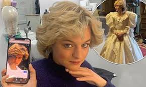 She is best known for portraying diana, princess of wales, in the fourth season of the netflix period drama programme the crown. The Crown S Emma Corrin Shares More Candid Backstage Clips As Princess Diana Daily Mail Online