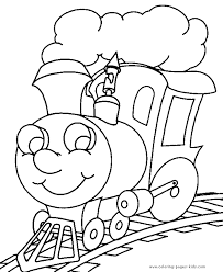 These train coloring pages to print will surely make things easier for both of you. Printable Train Coloring Pages N3 Free Image Download