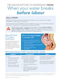 You might be given a repeat course of corticosteroids if you're less than 34 weeks pregnant, at risk of delivering within 7 days and a prior course of corticosteroids was given to you more than 14 days previously. Https Www Ontariomidwives Ca Sites Default Files 2020 06 When Your Water Breaks Before Labour English Pdf