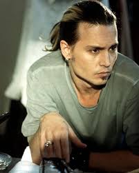 Johnny depp photographed by Bob Frame 2001 *I edited his beard out 😶 I  just had to