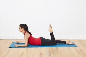 Quad Stretching 3 Easy Quad Stretches To Improve Thigh Flexibility Prone Quadricep Stretch Quad Stretch Fun Workouts Ball Exercises