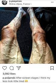 If you're one of the 3.5 billion people who view the tour de france every year, you may remember the recently retired cyclist george hincapie. Richard Conway On Twitter Meanwhile On Instagram One Cyclist Shows Us What 16 Stages Of Riding The Tour De France Will Do To Your Legs