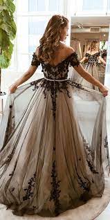 24 Black Wedding Dresses With Edgy Elegance Wedding Forward In 2020 Black Wedding Dress Gothic Black Wedding Gowns Gothic Wedding Dress