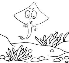 Discover inner peace and the satisfaction of starting the process of. Cute Cartoon Stingray Coloring Page Animal Coloring Pages Coloring Pages Cute Cartoon