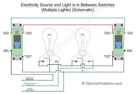 The initial one is an easy, individual 3 way and 4 way switch diagram. 3 Way Switch Wiring Diagram Multiple Lights Hobbiesxstyle