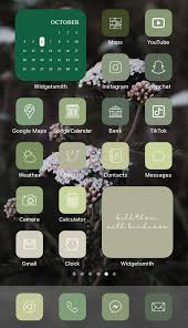 Earth Tones Green Aesthetic 224 Iphone Ios 14 App Icons Etsy In 2020 App Icon Green Aesthetic Homescreen