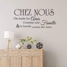 epingle par rava colomes sur stickers citation citations amis sticker mural citation idees de decoration interieure