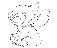 Cute lilo and stitch coloring pages. Lilo Stitch Animation Movies Printable Coloring Pages