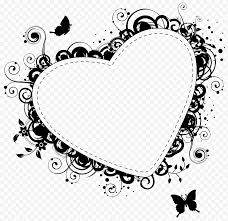 Herz computer icons symbol, herz, alchemistisches symbol, schwarz png. Liebe Hintergrund Herz Rahmen M Schmetterling M095 Strichzeichnungen Ornament Schwarz Und Weiss Png Klipartz