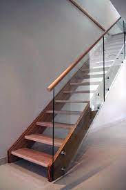 Different Glass Railing And Stairs That Look Beautiful Modern Stairs Stairs Design Glass Stairs Design
