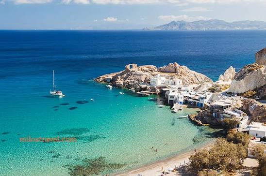 Milos island Greece best beaches - Where to swim in Milos