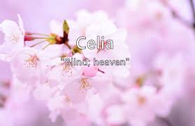 Derived from the latin caelia, a feminine form of the old roman family name caelius, which is believed to be a derivative of the latin caelum… Celia What Does The Girl Name Celia Mean Name Image