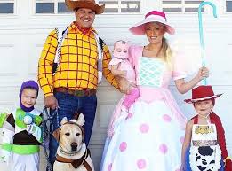 Collection by rachel rosser wheat. 24 Family Halloween Costumes Everyone Can Get In On Family Halloween Costumes Themed Halloween Costumes Toy Story Costumes