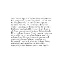Find Balance In Life Life Balance Quotes Balance Quotes Over It Quotes