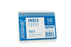 Browse and use various backgrounds and frames. Promarx Ruled Spiral Bound Perforated Index Cards White 3 X 5 Inches 50 Cards 36 Packs Of 50 Buy Online In Antigua And Barbuda At Antigua Desertcart Com Productid 22077123