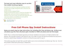 Smaller apps may download almost instantly, while larger ones take longer. Free Phone Spy Install Instructions Manual