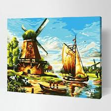 Pin Auf Landschaft Garten Malen Nach Zahlen