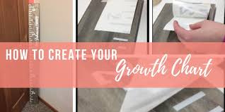 how to put together your vintage ruler growth chart step