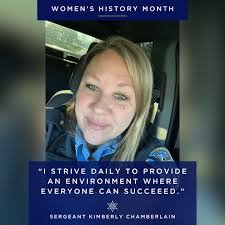 Deputy Bethany Collins grew up in a law enforcement household with her mom  being the first female patrol lieutenant and stepdad working